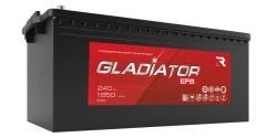 Accumulator lead starter battery GLADIATOR EFB 6ST-240