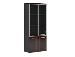 Combination cupboard (doors in aluminium frame), item no. FLL331