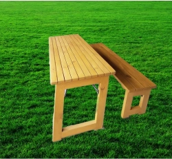 Wooden table 1500x600x750MM