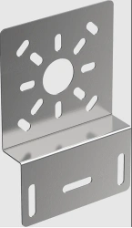 Vertical mounting plate (for cable ladder system)