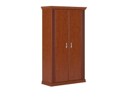Wardrobe with wooden doors, Art. No. PRT404