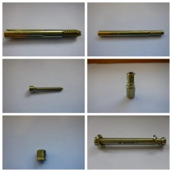 Implant system for intramedullary osteosynthesis of the femur.