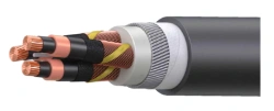 Power cables with copper conductors insulated with ethylene-propylene rubber for voltage 0,66, 1, 3 kV of Vz-ReBPng(A)-HF-HL gra