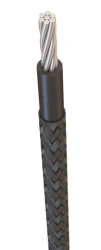 Flexible power wires with aluminium core with rubber insulation for voltage 660 V of APRTO grade