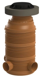 Wells from PP-B modular (prefabricated) with welded base DN/ID 1000, TU