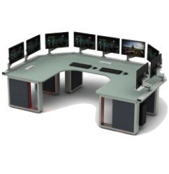 WALL series modular supervisory console