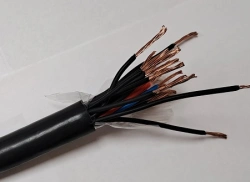 Small-size cable with plastic insulation and sheath KMPEV