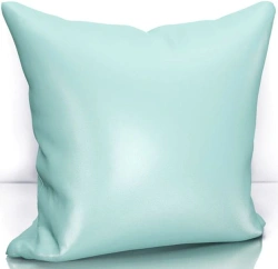 Pillow with synthetic fibre filling