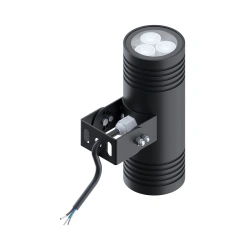 Architectural luminaire SVETHOLL Buffy Double with recessed surface-mounted D80 H180 power supply unit in LED 20W housing