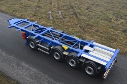 Semitrailer of CSA-544A modification (without hydraulic equipment), pneumatic tyres 385/65 R22.5x11.75; 385/55 R22.