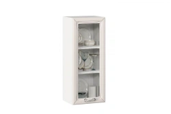 Bianca LD.271520.000 Front door with glass high 400 (Kashmir )