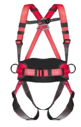 Safety harness with integrated belt for holding and positioning, model ST2, article number STR101