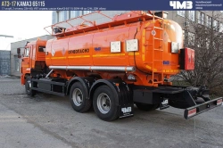 Fuel tanker (ATZ) 7074A2-50 on Kamaz 65115-A5 chassis (-50,-RR,-RS)