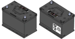 Battery accumulator 6ST-90.1 VL 750A 209001-3703020-00