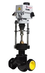 Coupling valve with electric actuator, type CPM with EMI; DN 15-50; PN 16