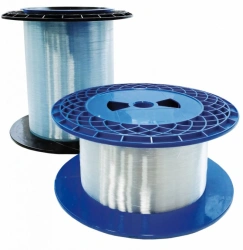 Single-mode fibre optic fibre guide with preservation of radiation polarisation