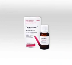 Set of endodontic liquids for pulpitis treatment "Pulpevit" (liquid ?3)