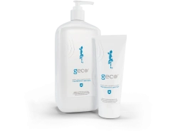 Dermatological personal protective equipment, protective: "GECO hydrophilic skin protection cream".