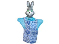 Hare glove doll
