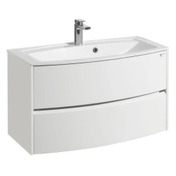 Cabinet under sink Aquaton Aster 95 white 1A195301AS0101.A195.3.01A.S01.0