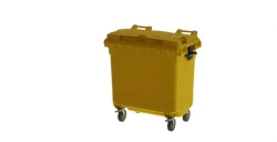 Mobile waste bin 770l Art.26.C19 (20.804.20.PE; 21.053.20.PE)