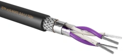 Thermoelectrode cable with conductors made of metal and alloy or alloy pair TERC ng(A)- ** xx VK