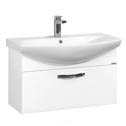 Cabinet under sink Aquaton Aria 80 suspended white 1A141701AA0101.A141.7.01A.A01.0