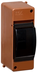 MKP42-N-02-30-20-20-D KREPTA 3 Plastic Enclosure KMPn 2/2 IP30 oak IEK