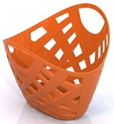 Wicker basket (orange)