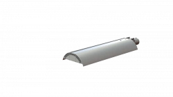 Outdoor/industrial led luminaire "BEST" STREET FR 250W