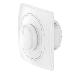 CADUCEUS ALING EON Flush-mounted rotary push dimmer switch 40-400VA, 230V, 50Hz, white, art. no. E6173.00