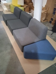 Upholstered office sofas and sections "SMART" series