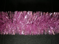 Tinsel 5-ply, length 1.8M, light pink