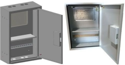 Reinforced wall-mounted switchgear cabinet SHRNU-V-01-400x600x250