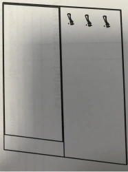 Hanger with mirror