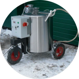Mobile Milk Taxi MT-200 for Transporting and Dispensing Milk