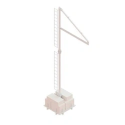 Counterbalance platform STRELA (base made of FBS blocks) E003-fbs-zn