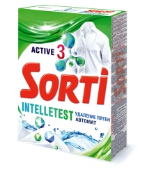 Universal synthetic powdered detergent "SORTI Automatic Intelletest"