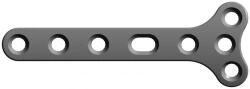 Small T-plate (3-7 holes, length 50-98 mm)