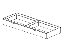 G3A Pull-out drawer for sofa A61 from the "Flash" bedroom furniture set