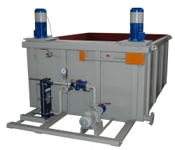 Water quenching bath, model VZV