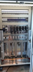 Control cabinet with installed software SHAU
