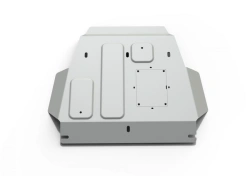 Metal protection for Toyota LC200 crankcase (part 1) V- 4,5D; 4,6; 4,7 (2007-2015; 2015-)/ Lexus LX 570, V- 5,7 (2008-2015; 201