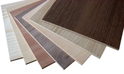Wall panel (decorative) of "Edelwood" trade mark