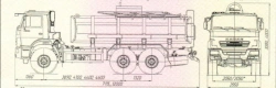 Tank truck UST 5453K2 and modifications: 5453K2-01, 5453K2-02, 5453K2-03, 5453K2-04, 5453K2-05, 5453K2-06, 5453K2-07, 5453K2-08