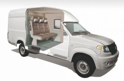 Special vehicle type 298943 of category N1 on the basis of UAZ-236021 or category N1G on the basis of UAZ-236022, cargo-passenge