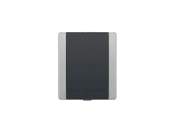 CADUCEUS ALING POWER Outdoor earthed socket with ceramic base with cover 16A, 250V~, IP44, grey an
