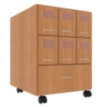 Form mobile module for issuing department, 6+1 drawers combined