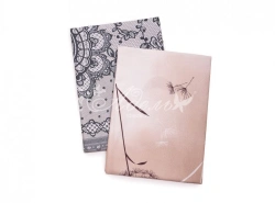 Sheets of printed cotton fabrics