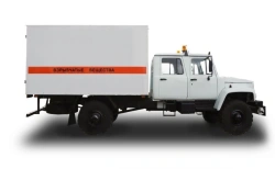 Trucks with diesel engine (for the carriage of dangerous goods), with tachograph, type 37121, modification 37121K on the base